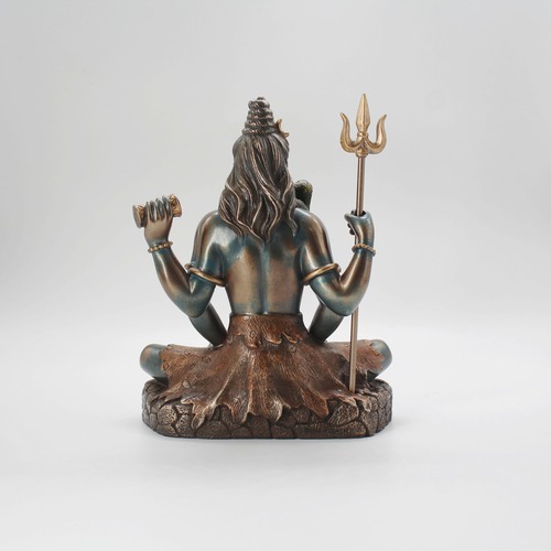 Shiva Padmasana Resin Material idol, Shiv Murti, Sitting Shiva Idol,